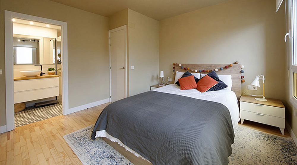 decoración de dormitorio