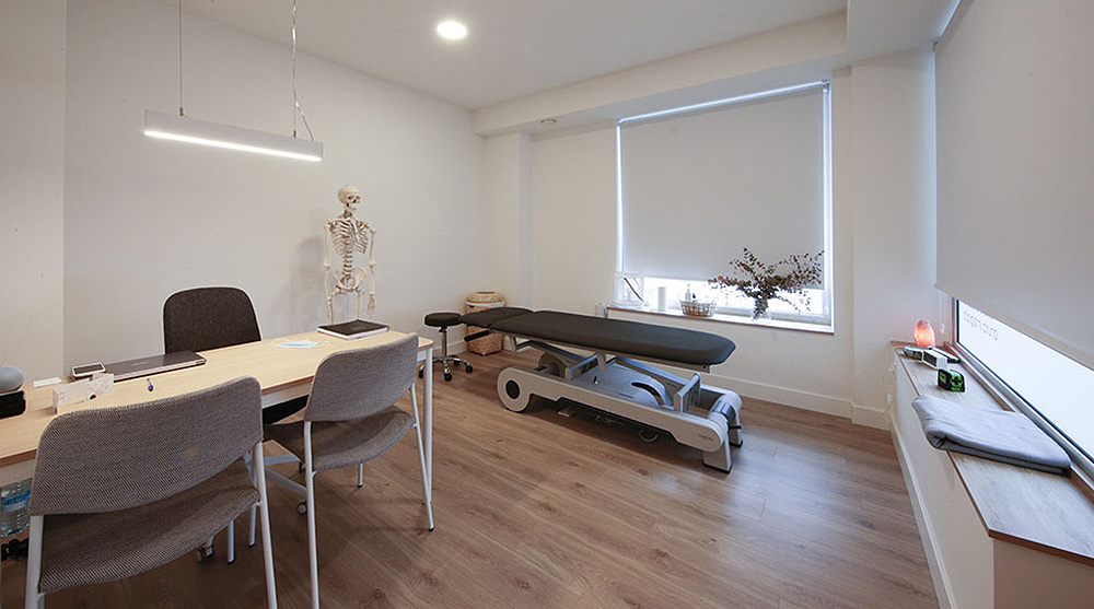 diseño interior centro masajes